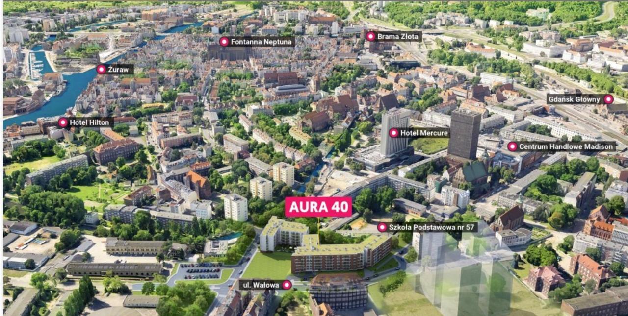 Rent40 Apartamenty Aura Gdansk Old Town Zewnętrze zdjęcie